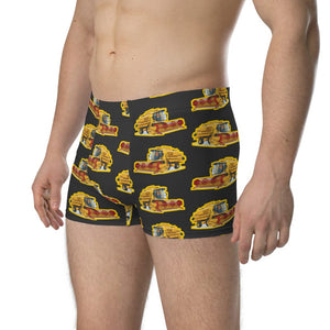 Furrow & Fields Boxer Briefs New Holland TX66 Boxer Briefs – Charcoal Quality Farmers Merch