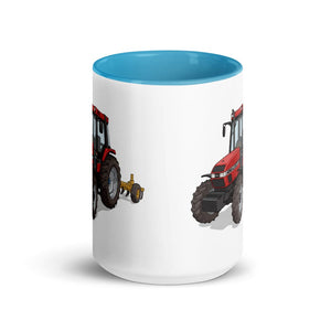 Furrow & Fields Case IH 4240 XL Pro Illustration | 15 oz Mug with Color Inside Quality Farmers Merch