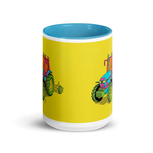 Furrow & Fields Case IH 4240 XL Pro Pop Art | 15 oz Mug with Color Inside Quality Farmers Merch