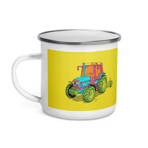 Furrow & Fields Case IH 4240 XL Pro Pop Art | Enamel Mug Quality Farmers Merch
