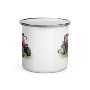 Furrow & Fields Case IH 4240 XL Pro Watercolor | Enamel Mug Quality Farmers Merch