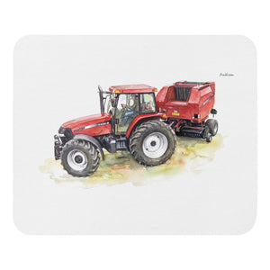Furrow & Fields Case IH Maxxum MXM130 Watercolor | Mouse Mat Quality Farmers Merch
