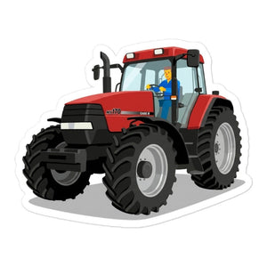 Furrow & Fields Case IH MX 170 | Bubble-free stickers Quality Farmers Merch