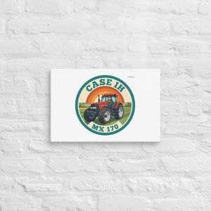 Furrow & Fields Case IH MX 170 Retro Badge | Canvas Quality Farmers Merch