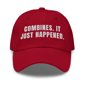 Furrow & Fields Cranberry Combines. It Just Happened. | Classic Dad Hat Quality Farmers Merch