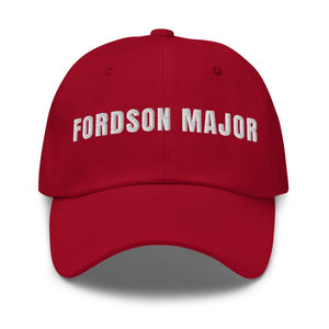 Furrow & Fields Cranberry Fordson Major | Classic Dad Hat Quality Farmers Merch
