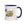 Furrow & Fields Dark Blue / 11 oz JCB 3CX Sitemaster SRS Pencil Sketch | Mug with Color Inside Quality Farmers Merch
