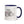 Furrow & Fields Dark Blue / 11 oz Massey Ferguson 375 Pencil Sketch | Mug with Color Inside Quality Farmers Merch