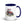Furrow & Fields Dark Blue Case IH 4240 XL Pro Watercolor | 15 oz Mug with Color Inside Quality Farmers Merch