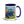 Furrow & Fields Dark Blue Ford 4600 Splash Art (Sky) | 15 oz Mug with Color Inside Quality Farmers Merch