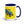 Furrow & Fields Dark Blue Ford 7600 Pop Art | 15 oz Mug with Color Inside Quality Farmers Merch