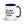 Furrow & Fields Dark Blue Fuelled by Tractor Noise | 15 oz Mug with Color Inside Quality Farmers Merch
