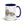 Furrow & Fields Dark Blue JCB TM420 Pencil Sketch | 15 oz Mug with Color Inside Quality Farmers Merch