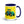 Furrow & Fields Dark Blue John Deere 4955 Pop Art | 15 oz Mug with Color Inside Quality Farmers Merch