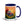 Furrow & Fields Dark Blue Massey Ferguson 6180 Splash Art | 15 oz Mug with Color Inside Quality Farmers Merch