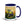Furrow & Fields Dark Blue Mercedes-Benz MB-trac 1100 Splash Art | 15 oz Mug with Color Inside Quality Farmers Merch