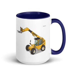 Furrow & Fields Dark Blue Sanderson 726 Teleporter Illustration | 15 oz Mug with Color Inside Quality Farmers Merch