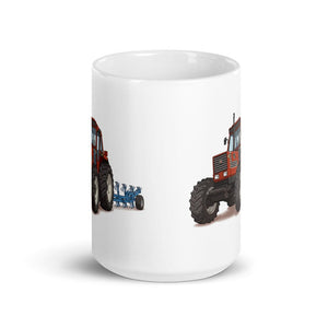 Furrow & Fields Fiat 1880 Illustration | White Glossy Mug Quality Farmers Merch