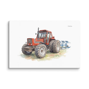 Furrow & Fields Fiat 1880 Watercolor | Canvas Quality Farmers Merch