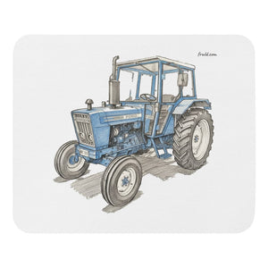 Furrow & Fields Ford 4600 Pencil Sketch (Side) | Mouse Mat Quality Farmers Merch