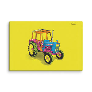Furrow & Fields Ford 4600 Pop Art | Canvas Quality Farmers Merch