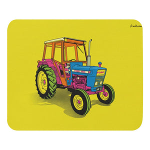 Furrow & Fields Ford 4600 Pop Art | Mouse Mat Quality Farmers Merch
