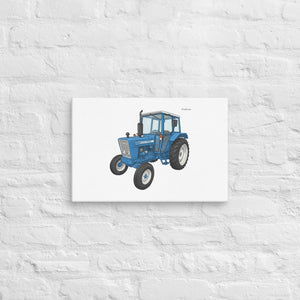Furrow & Fields Ford 4600 (Side) | Canvas Quality Farmers Merch