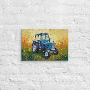 Furrow & Fields Ford 4600 Splash Art | Canvas Quality Farmers Merch