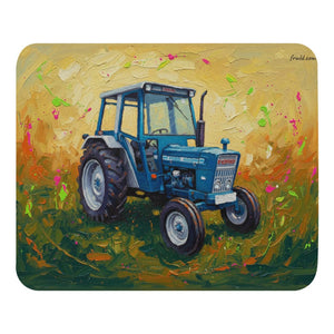 Furrow & Fields Ford 4600 Splash Art | Mouse Mat Quality Farmers Merch