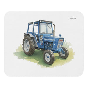 Furrow & Fields Ford 4600 Watercolor | Mouse Mat Quality Farmers Merch