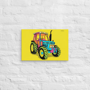 Furrow & Fields Ford 5610 Force II Pop Art | Canvas Quality Farmers Merch