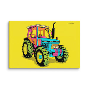 Furrow & Fields Ford 5610 Force II Pop Art | Canvas Quality Farmers Merch