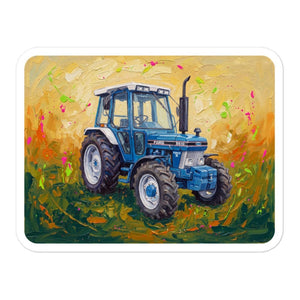 Furrow & Fields Ford 5610 Force II Splash Art | Bubble-free stickers Quality Farmers Merch