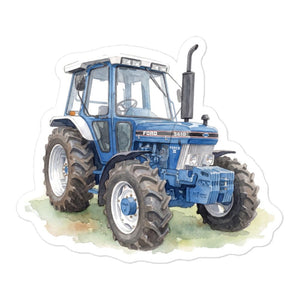 Furrow & Fields Ford 5610 Force II Watercolor | Bubble-free stickers Quality Farmers Merch