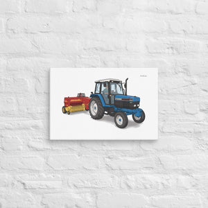 Furrow & Fields Ford 6640 SLE | Canvas Quality Farmers Merch