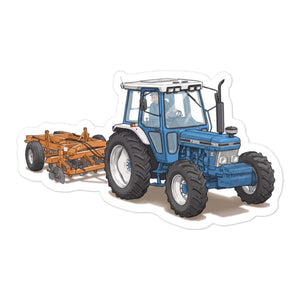 Furrow & Fields Ford 7810 Generation III | Bubble-free stickers Quality Farmers Merch