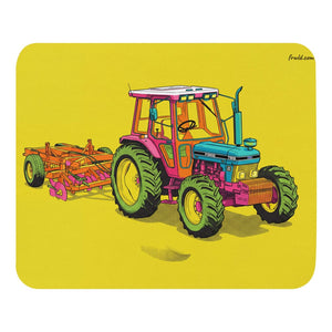 Furrow & Fields Ford 7810 Generation III Pop Art | Mouse Mat Quality Farmers Merch