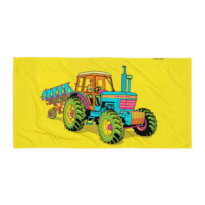 Furrow & Fields Ford 9700 Pop Art | Beach Towel Quality Farmers Merch