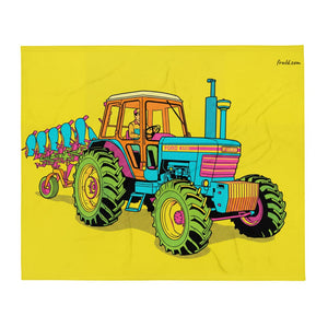 Furrow & Fields Ford 9700 Pop Art | Throw Blanket Quality Farmers Merch
