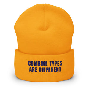 Furrow & Fields Gold Combine Types Are Different | Cuffed Beanie Quality Farmers Merch