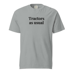 Furrow & Fields Granite / S Tractors as Usual | Unisex Premium T-shirt Quality Farmers Merch