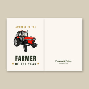 Furrow & Fields Greeting Card Farmer of the Year Case 1494 | Greeting Card Quality Farmers Merch