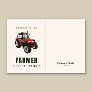 Furrow & Fields Greeting Card Farmer of the Year Case 4230 | Greeting Card Quality Farmers Merch