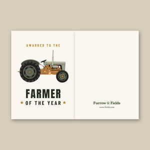 Furrow & Fields Greeting Card Farmer of the Year Ferguson FE 35 (Copper Belly) | Greeting Card Quality Farmers Merch