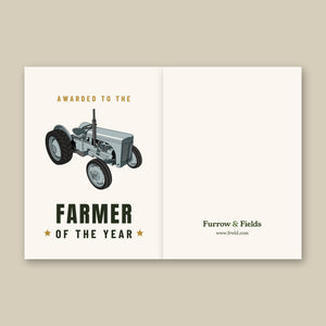 Furrow & Fields Greeting Card Farmer of the Year Ferguson TE 20 | Greeting Card Quality Farmers Merch