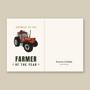 Furrow & Fields Greeting Card Farmer of the Year Fiat 110-90 | Greeting Card Quality Farmers Merch