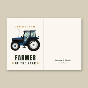 Furrow & Fields Greeting Card Farmer of the Year Ford 6640 | Greeting Card Quality Farmers Merch