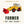 Furrow & Fields Greeting Card Farmer of the Year JCB 4D Backhoe | Greeting Card Quality Farmers Merch