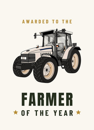 Furrow & Fields Greeting Card Farmer of the Year Lamborghini 1060 | Greeting Card Quality Farmers Merch