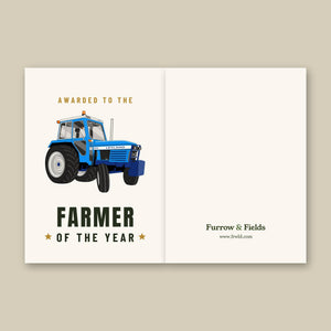 Furrow & Fields Greeting Card Farmer of the Year Leyland 272 | Greeting Card Quality Farmers Merch